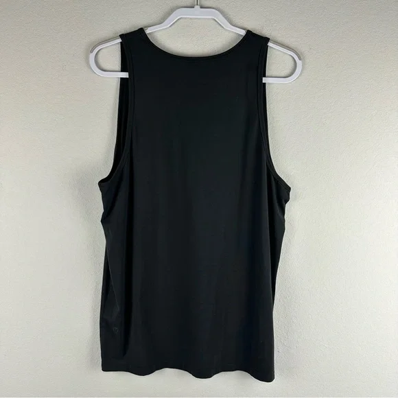 Lululemon Black Athletic Athleisure Tank Top Size 14 - Picture 2 of 4